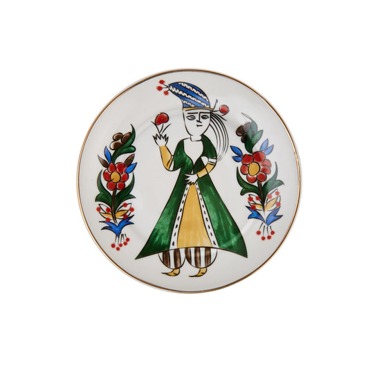 KARACA İZNİK SERİSİ 8 PARÇA PASTA/TATLI SETİ