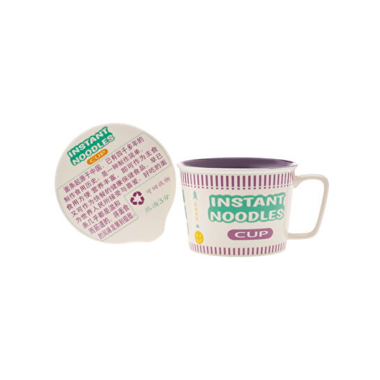 Karaca Mor Senin Sofran Noddle Kupa 580 ml