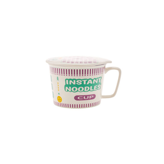 Karaca Mor Senin Sofran Noddle Kupa 580 ml