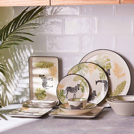 Karaca Wood Kayık Tabak 27x18 cm