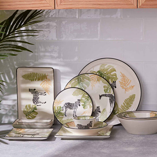 Karaca Wood Kayık Tabak 27x18 cm