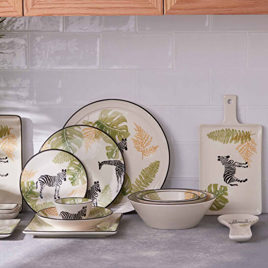 Karaca Wood Kayık Tabak 27x18 cm