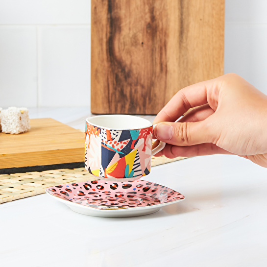 Karaca Zazu 2 Kişilik Kahve Fincan Takımı 85 ml