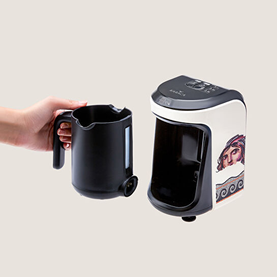 Karaca Hatır Hüps Türk Kahve Makinesi Krem Zeugma