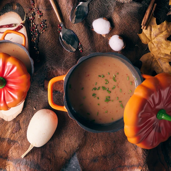 Karaca Biogranit Pumpkin Tencere 16 Cm Turuncu