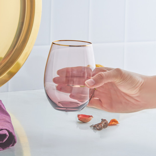 Karaca Azalea Meşrubat Bardağı Mor 550 ml