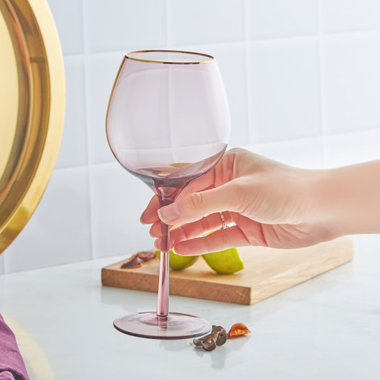 Karaca Azalea Kadeh Mor 500 ml