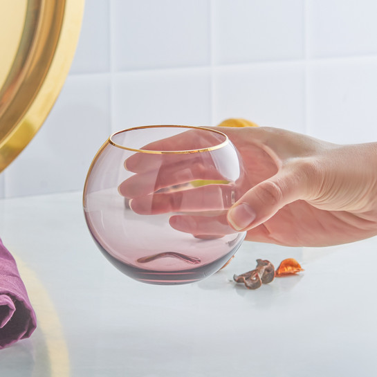 Karaca Azalea Su Bardağı Mor 550 ml