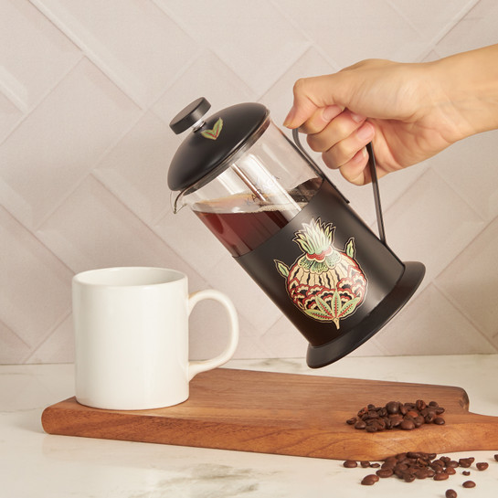 Karaca İznik Nar Borosilikat Cam Frenchpress 600 ml