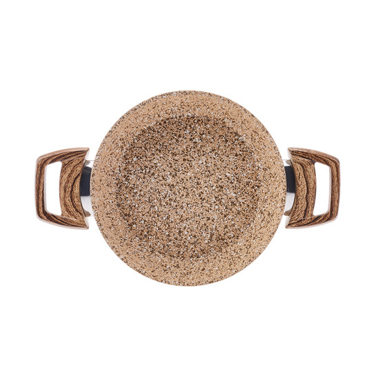 Karaca Wood Silver Biogranit Sahan 20 cm
