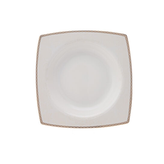 Karaca Raisa Cream 60 Parça 12 Kişilik Porselen Yemek Takımı