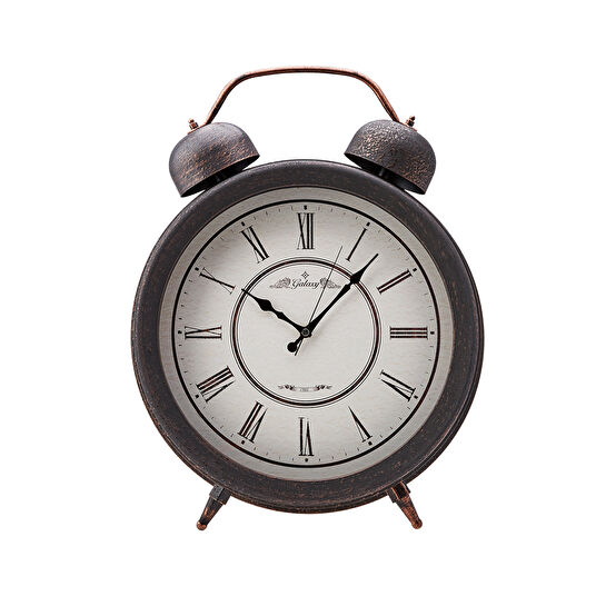 Karaca Peter Beyaz Masa ve Duvar Saati 43x54 cm