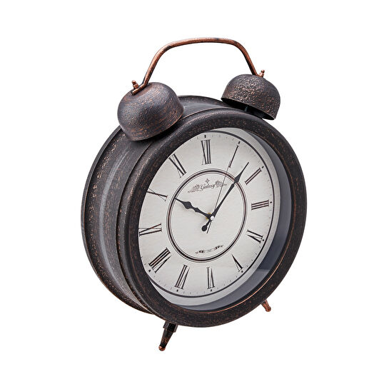 Karaca Peter Beyaz Masa ve Duvar Saati 43x54 cm