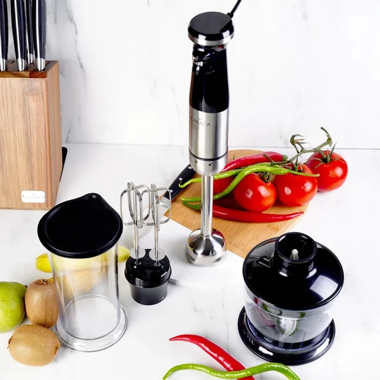 Karaca Blender Set Inox Black