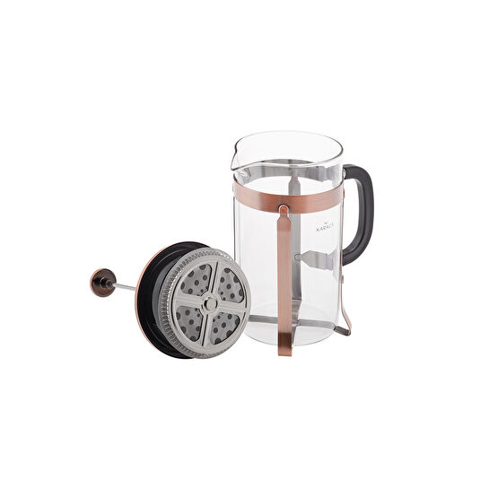 Karaca Borosilikat French Press Bakır 350 ml