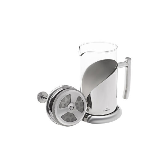 Karaca Borosilikat Cam French Press Metal 1000 ml