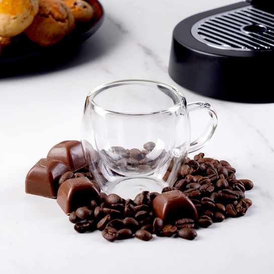 Karaca Çift Cidarlı Borosilikat 2'li Bardak Seti 150 ml