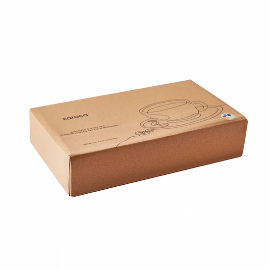 Karaca Rengin 6 Kişilik Espresso Fincan Takımı 80 ml
