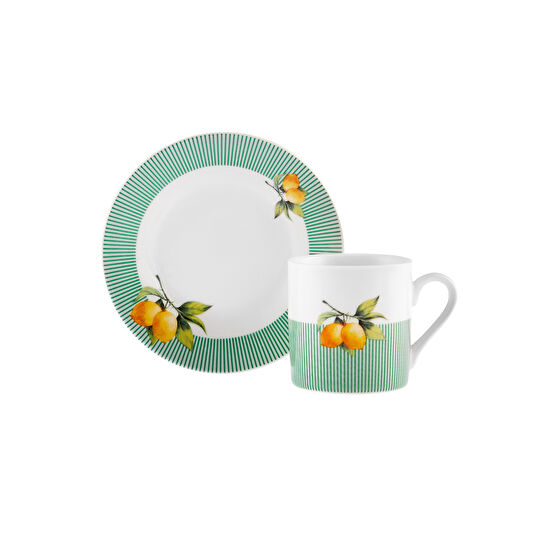 Karaca Meyveli 6 Kişilik Kahve Fincan Takımı 80 ml