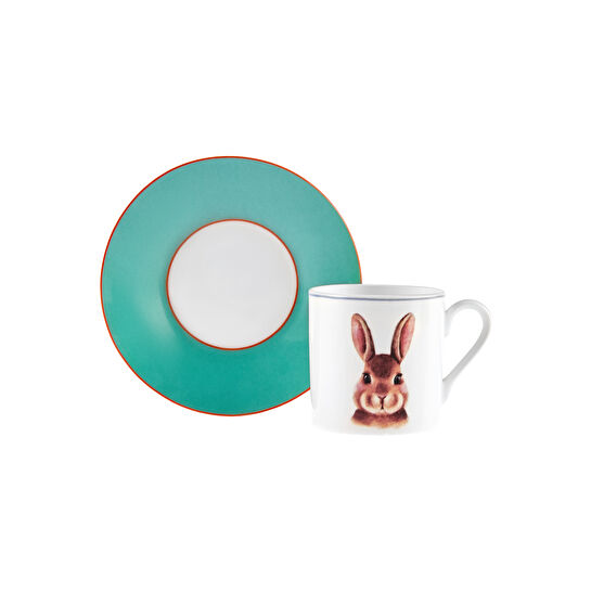 Karaca Zoo 6 Kişilik Kahve Fincan Takımı 80 ml