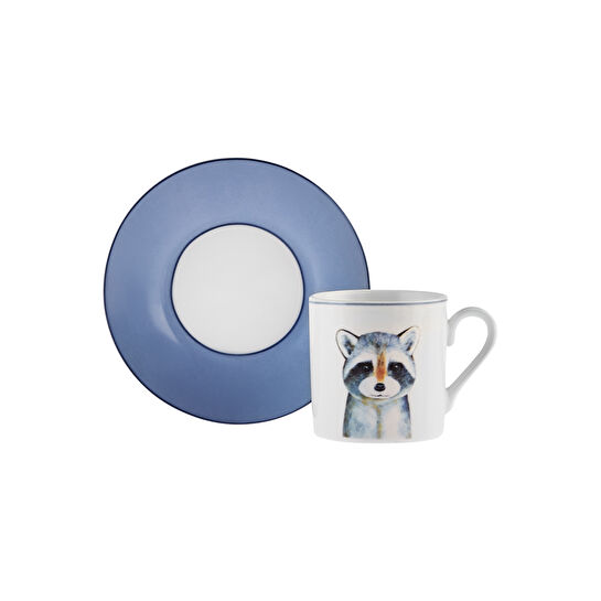 Karaca Zoo 6 Kişilik Kahve Fincan Takımı 80 ml