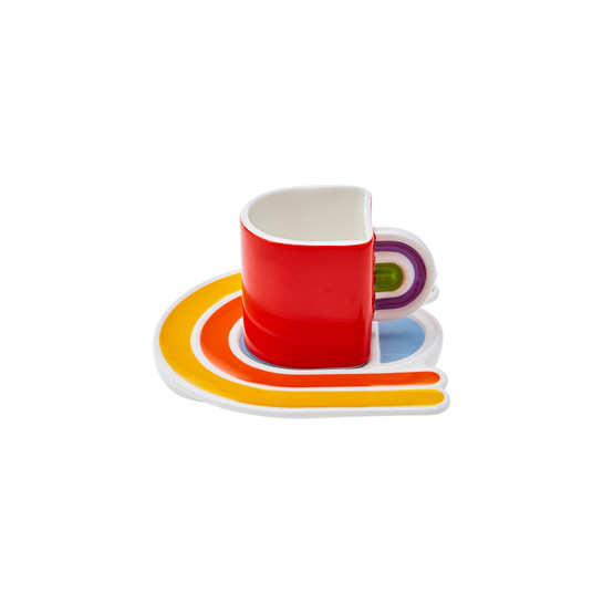 Karaca Rainbow 2 Kişilik Kahve Fincanı Takımı