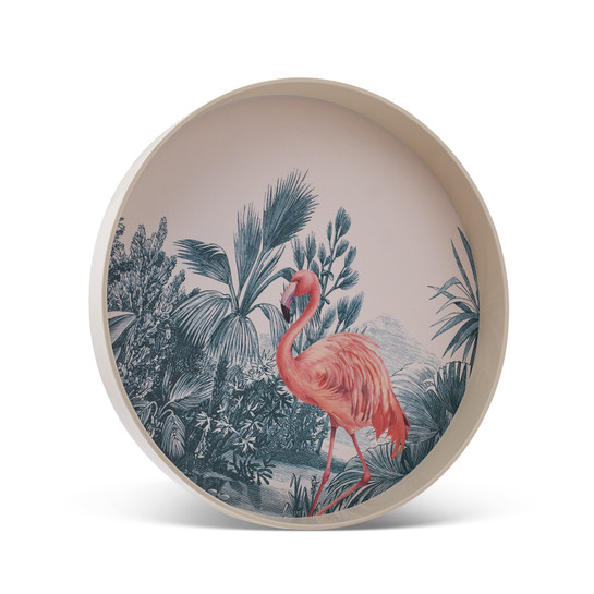 Karaca Jungle Melamin Yuvarlak Tepsi 30 cm