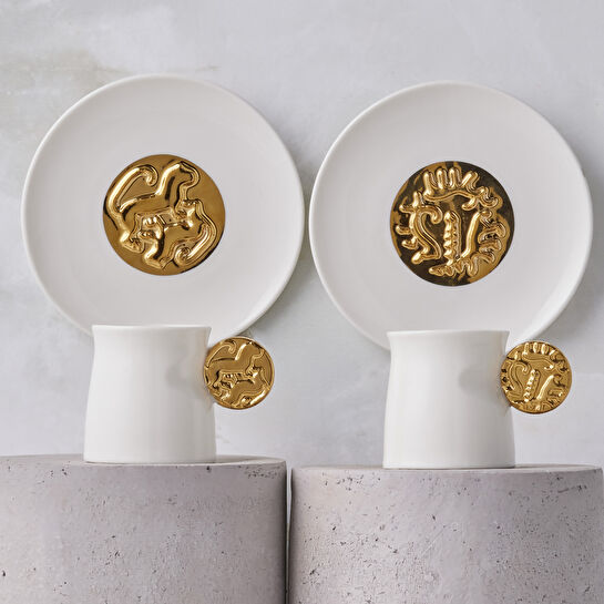 Karaca x Arslantepe 6 Kişilik Kahve Fincan Takımı 75 ml