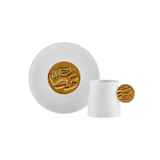 Karaca x Arslantepe 6 Kişilik Kahve Fincan Takımı 75 ml