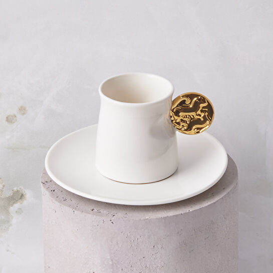 Karaca x Arslantepe 6 Kişilik Kahve Fincan Takımı 75 ml