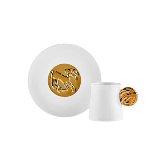 Karaca x Arslantepe 6 Kişilik Kahve Fincan Takımı 75 ml