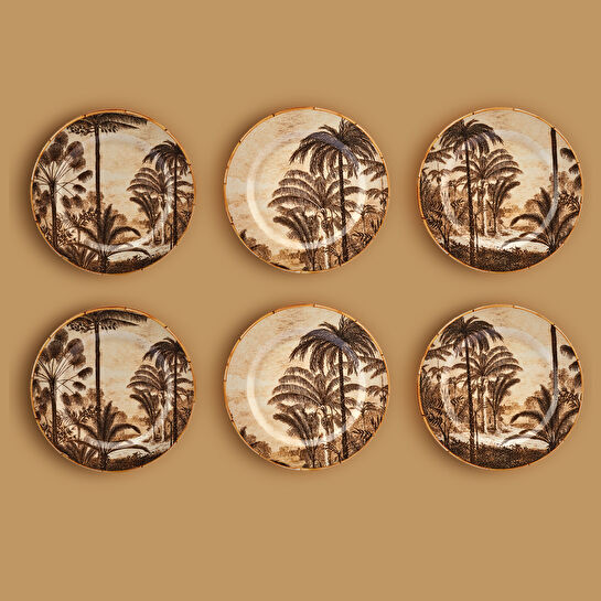 Karaca Palmiye 6 Parça Pasta Takımı