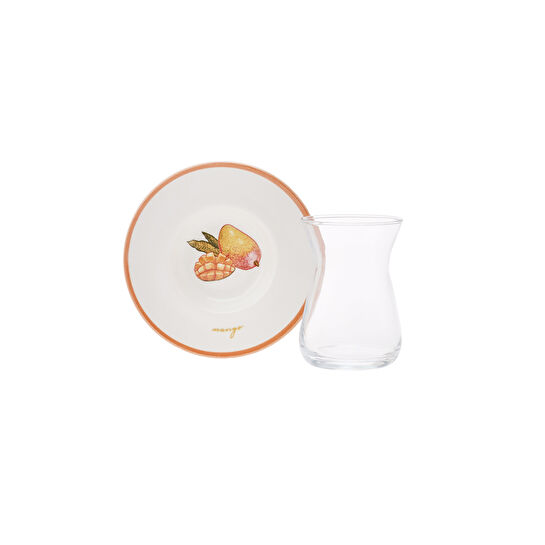 Karaca Fruits 6 Kişilik Çay Seti