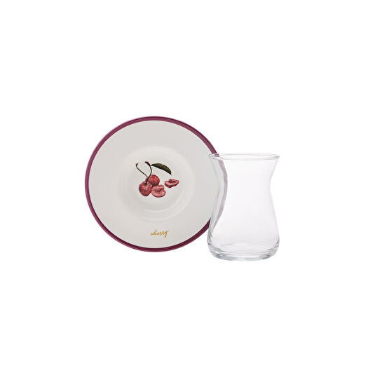 Karaca Fruits 6 Kişilik Çay Seti