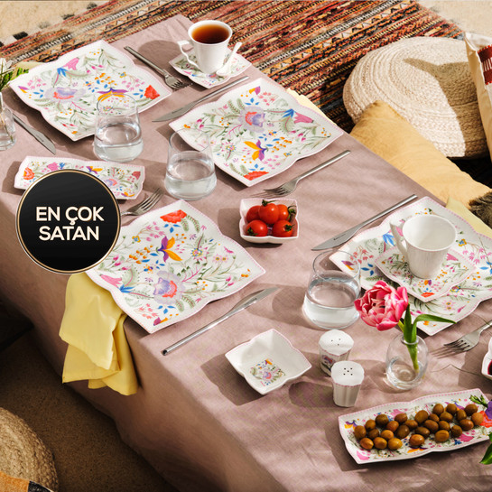 Karaca Beatrix 32 Parça 6 Kişilik Kahvaltı/Servis Takımı