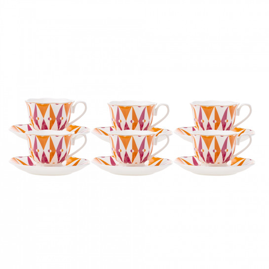 Karaca Festival 6 Kişilik Kahve Fincanı Takımı 80 ml