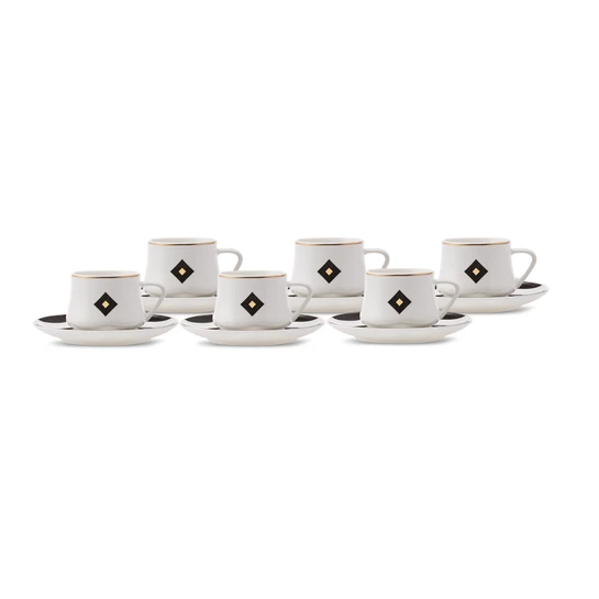 Karaca Roll 6 Kişilik Kahve Fincanı 100 ml