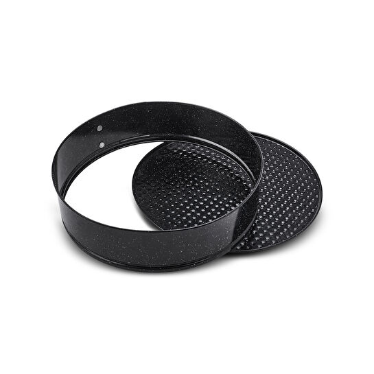 Karaca Süper 2'li Kek Kalıbı Seti Siyah Beyaz 28/24 cm