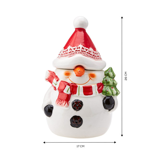 Karaca Happy New Year Kardan Adam Baharatlık 1700 ml