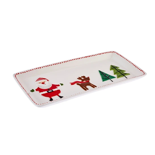 Karaca New Year Santa Sunum Tabağı 29 cm