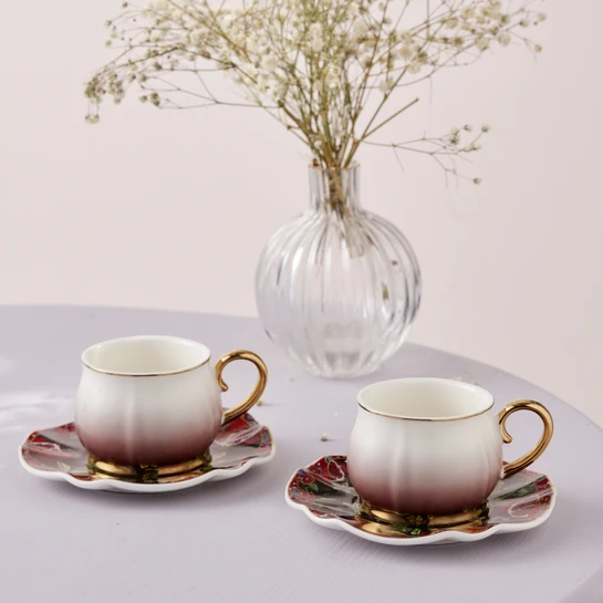 Karaca Granada 2 Kişilik Kahve Fincan Takımı 90 ml