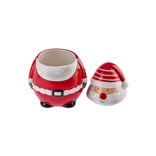 Karaca New Year Santa Saklama Kabı 21 cm