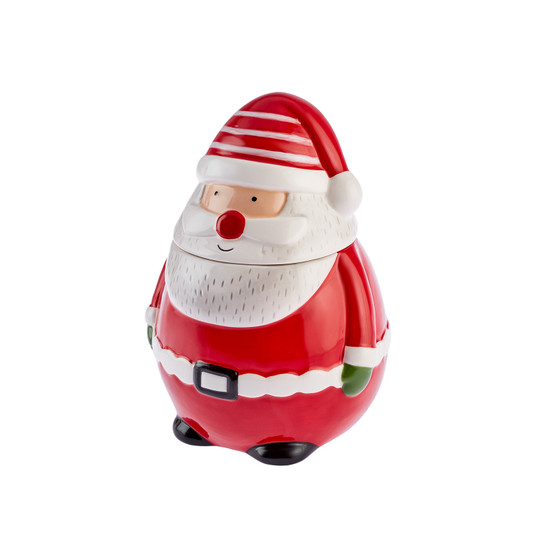 Karaca New Year Santa Saklama Kabı 21 cm