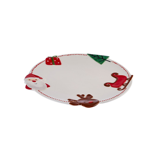 Karaca New Year Santa Servis Tabağı 26 cm