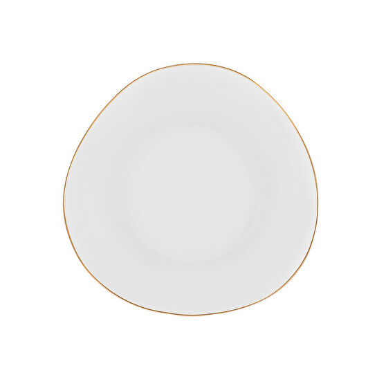 Karaca Streamline Middle Gold 24 Parça 6 Kişilik Porselen Yemek Takımı