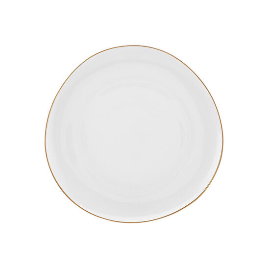 Karaca Streamline Middle Gold 24 Parça 6 Kişilik Porselen Yemek Takımı