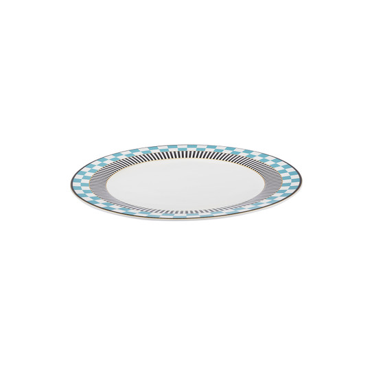 KARACA CIRCUS MAVİ SERVİS TABAĞI 27 CM