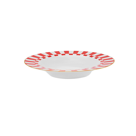 Karaca Circus Kırmızı Çukur Tabak 20 cm