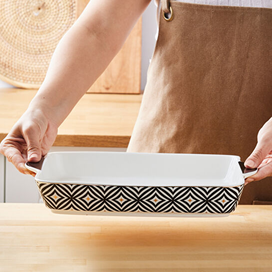 Karaca Roll Dikdörtgen Fırın Kabı 35 cm