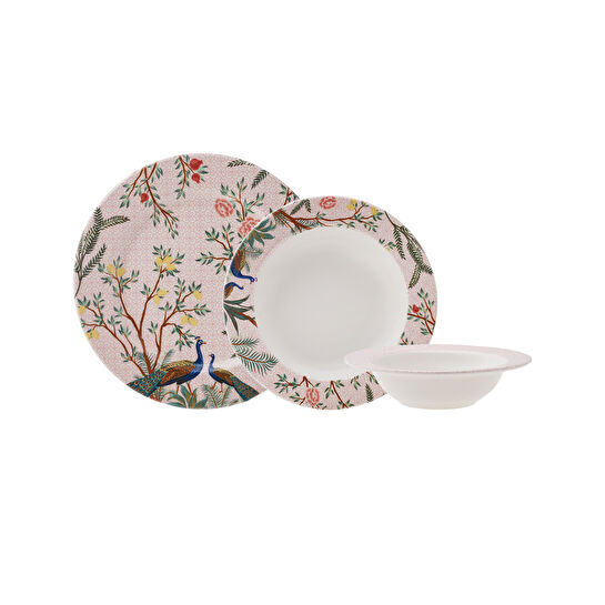 Karaca Mom Child 18 Parça 6 Kişilik Porselen Yemek Takımı